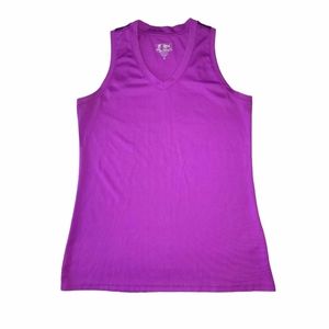 Energy Zone Purple Sleeveless Athletic/Sports Top